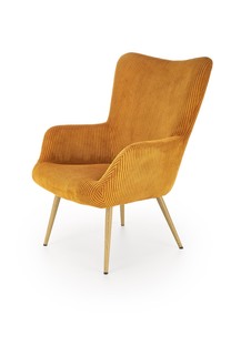 AMARO leisure chair, mustard