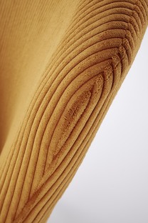 AMARO leisure chair, mustard