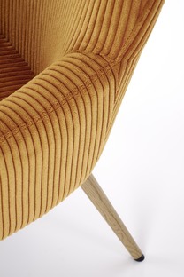 AMARO leisure chair, mustard