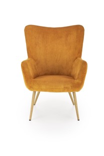 AMARO leisure chair, mustard