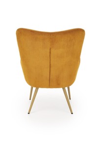 AMARO leisure chair, mustard
