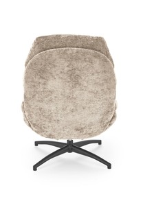 DARIO leisure chair, with stool, beige