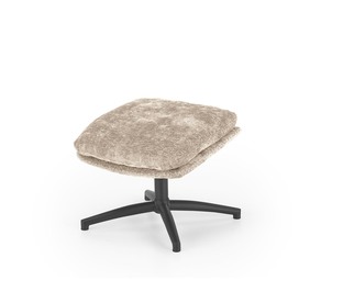 DARIO leisure chair, with stool, beige