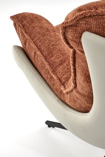 LOBSTER leisure chair color: cinnamon