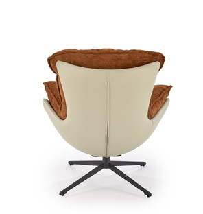 LOBSTER leisure chair color: cinnamon
