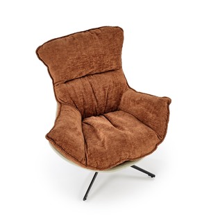 LOBSTER leisure chair color: cinnamon