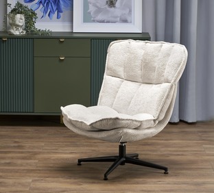 FOFANA leisure chair color: cream