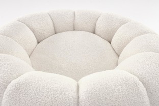 GASPAR leisure chair, white