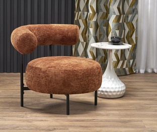 HAZARD leisure chair, cinnamon