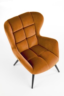 TYRION l. chair, color: dark cinnamon