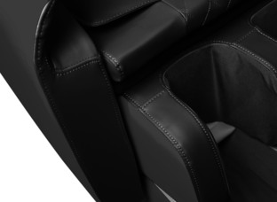 SOLARIA massage chair / heating function / colors: black / gold