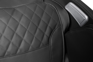 SOLARIA massage chair / heating function / colors: black / gold