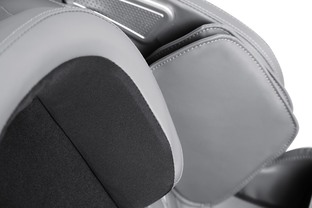 SOLARIA massage chair / heating function / colors: cream / grey / gold