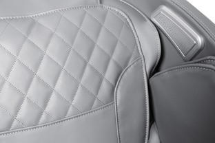 SOLARIA massage chair / heating function / colors: cream / grey / gold