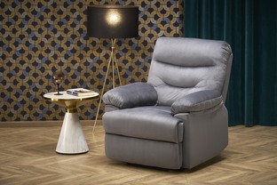 DRAGER leisure chair, grey