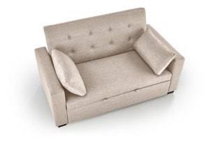PAULINIO folding sofa color: beige