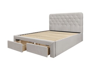 MARISOL 160 cm bed beige