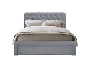 MARISOL 160 cm bed grey