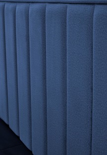 ASENTO 160 bed, dark blue -ELEMENT #13