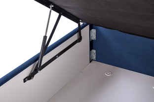 ASENTO 160 bed, dark blue -ELEMENT #13