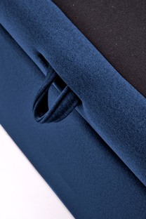 ASENTO 160 bed, dark blue -ELEMENT #13