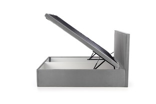 ASENTO 160 bed, grey ELEMENT#23