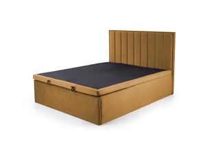 ASENTO 160 bed, mustard ELEMENT#8