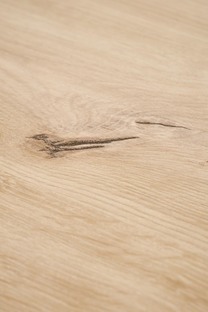 BAGIO extension table, artisan oak / artisan oak