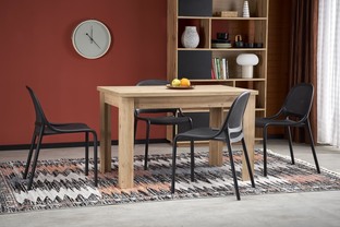 BAGIO extension table, artisan oak / artisan oak