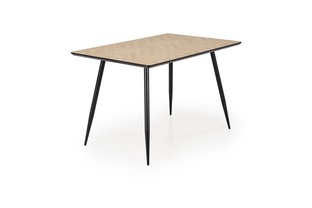 BERTO table natural / black