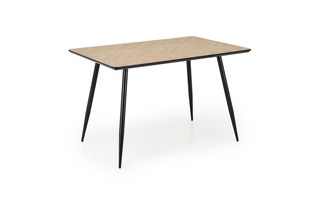 BERTO table natural / black