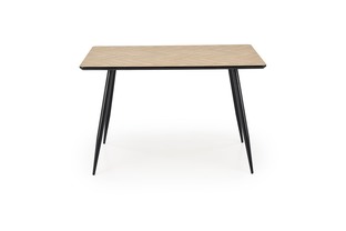 BERTO table natural / black