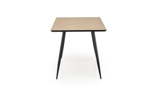 BERTO table natural / black