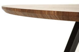 DANILO table walnut/black