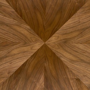 DANILO table walnut/black