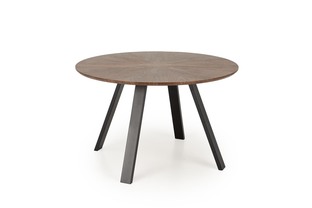 DANILO table walnut/black