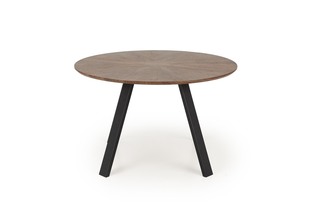 DANILO table walnut/black