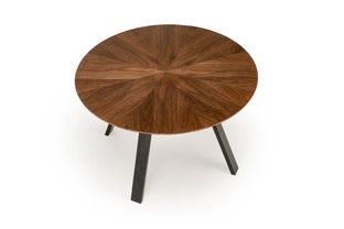 DANILO table walnut/black