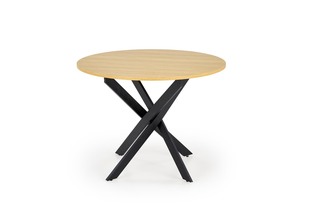 EDGAR table, top - golden oak, legs - black