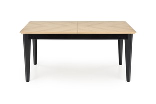 EDMONDO table natural oak / black