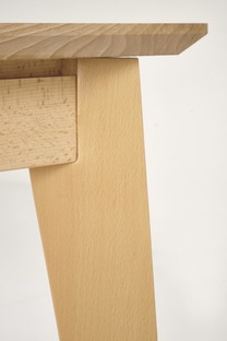 EDMONDO table natural oak