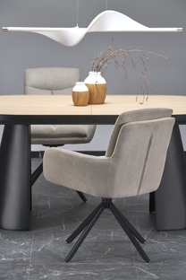 GIACOMO table natural/black