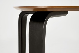 PEDRO table walnut / black
