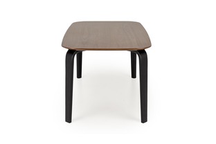 PEDRO table walnut / black
