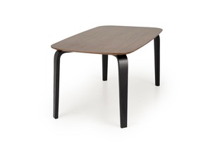 PEDRO table walnut / black