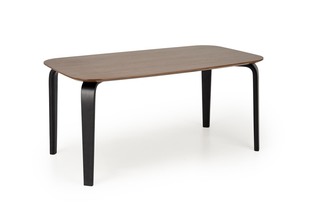 PEDRO table walnut / black