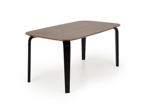 PEDRO table walnut / black