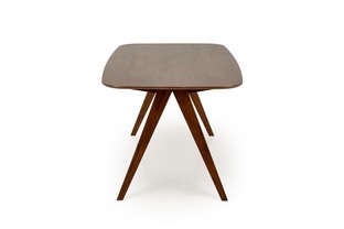 MIGUEL table walnut / walnut