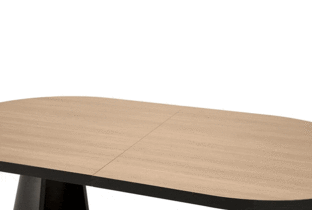 GIACOMO table natural/black