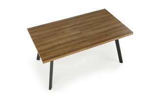 BERLIN extension table, walnut / black
